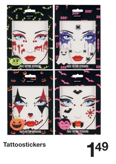 Aanbieding: Tattoostickers