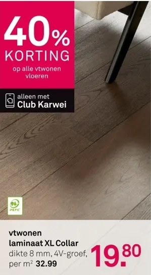 Aanbieding: Laminaat XL Collar