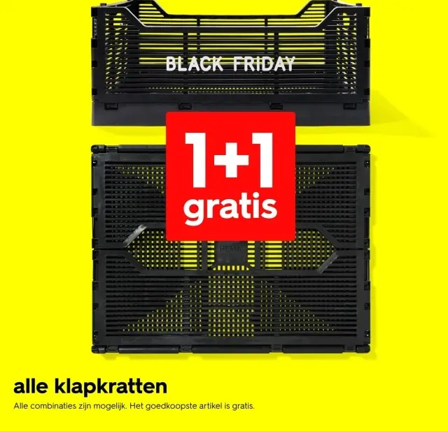 Aanbieding: klapkratten