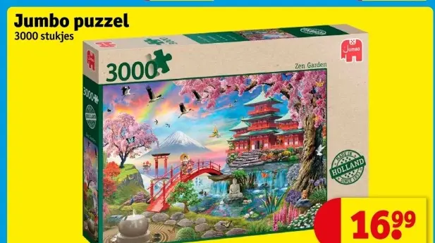 Aanbieding: Jumbo puzzel Zen Garden