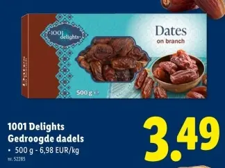 Promotie: Gedroogde dadels