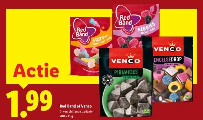 Aanbieding: Red Band or Venco