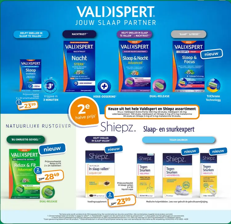 Aanbieding: Valdispert en Shiepz