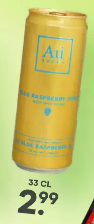 Aanbieding: Au Vodka Blue Raspberry Sour