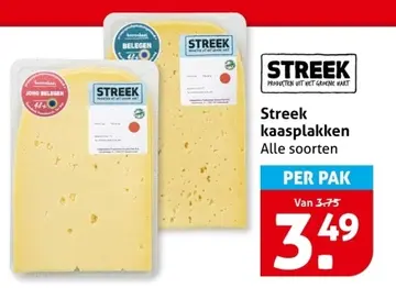 Aanbieding: Streek kaasplakken