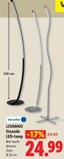 Aanbieding: Staande LED-lamp