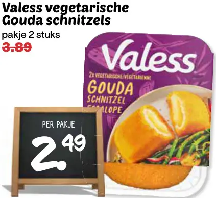 Aanbieding: Vegetarische Gouda schnitzels