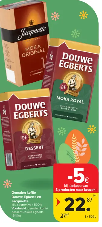 Promotie: Gemalen koffie