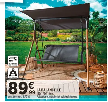 Offre: LA BALANCELLE