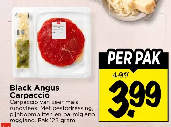 Black Angus Carpaccio