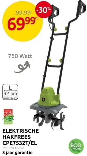 Promotie: Elektrische hakfrees CPE7532T/EL