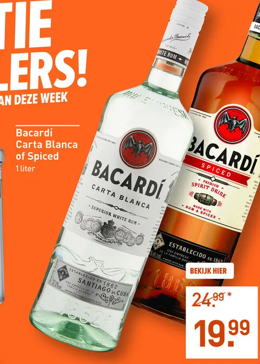 Aanbieding: Carta Blanca of Spiced