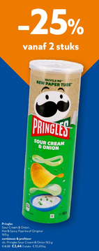 Aanbieding: Pringles Sour Cream & Onion