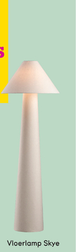 Aanbieding: Vloerlamp Skye - beige - Ø50x140 cm