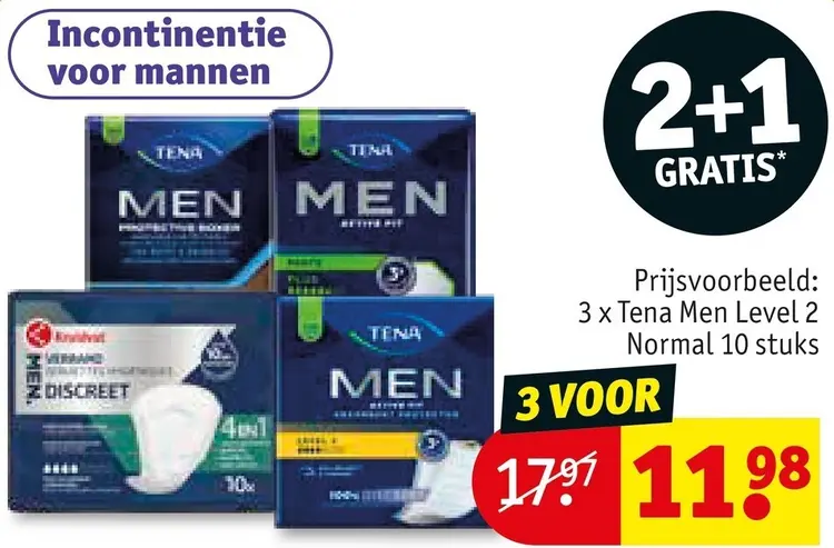 Promotie: Incontinentie voor mannen