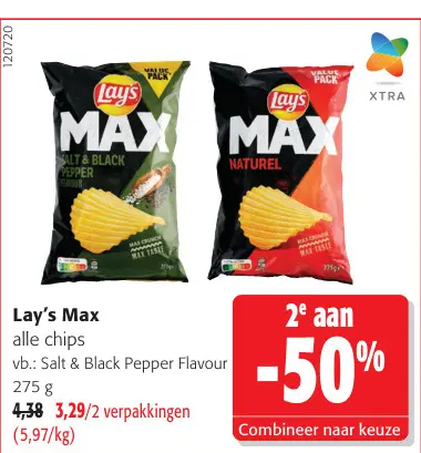 Promotie: Max alle chips