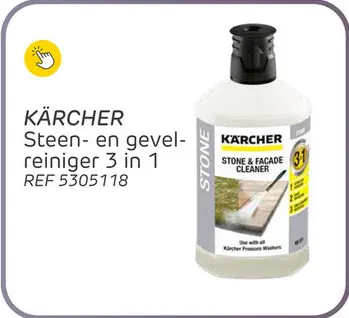 Aanbieding: Kärcher steen- en gevelreiniger 3-in-1 1l
