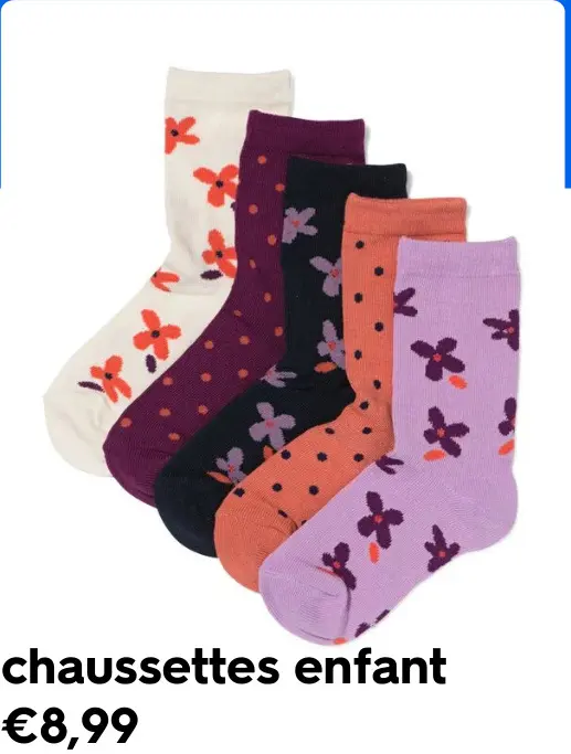 Offre: chaussettes enfant