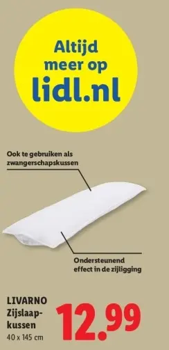 Aanbieding: Zijslaapkussen