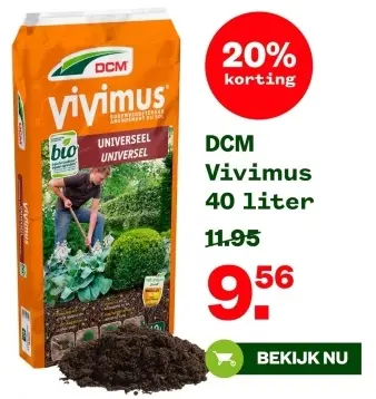 Aanbieding: DCM Vivimus 40 liter