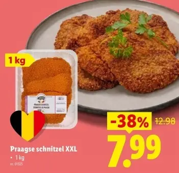 Promotie: Praagse schnitzel XXL