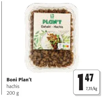Offre: Boni Plan't