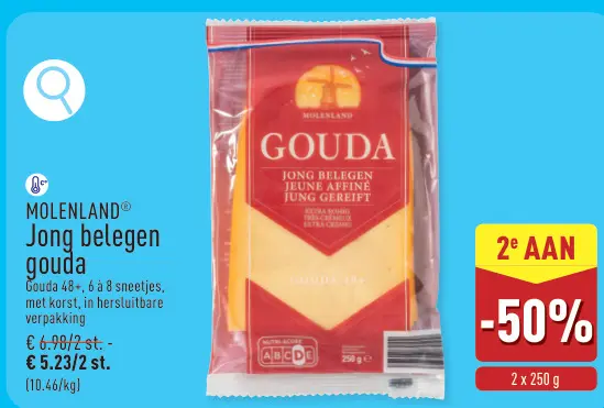 Promotie: Jong belegen gouda