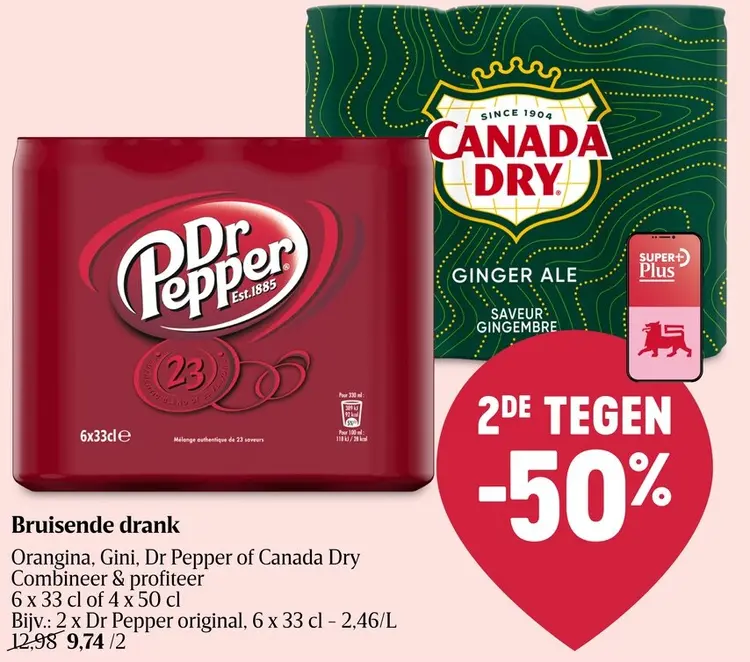 Promotie: Bruisende drank