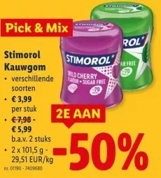 Promotie: Kauwgom