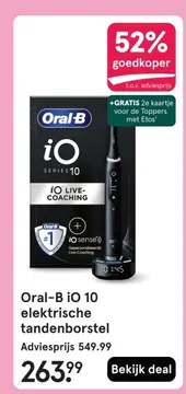 Aanbieding: Oral-B IO 10 elektrische tandenborst