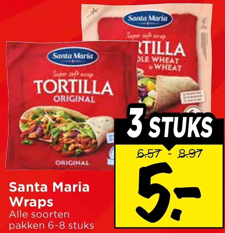 Aanbieding: Wraps