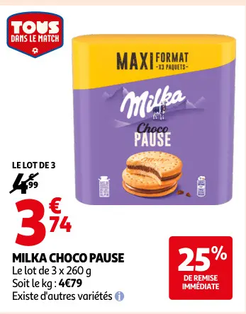 Promotie: Choco pause