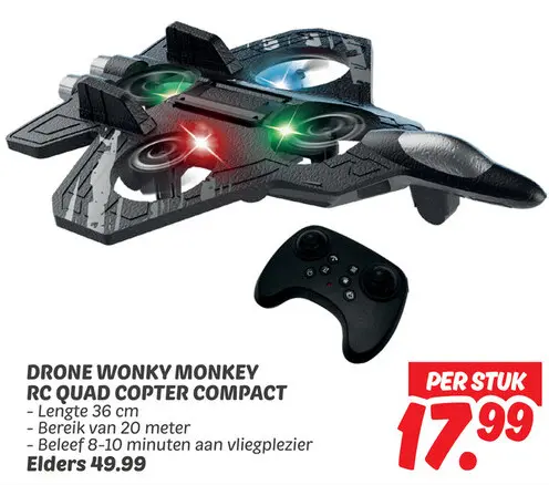 Drone WONKY MONKEY rc quad copter compact