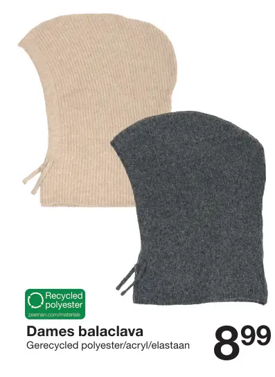 Aanbieding: Dames balaclava