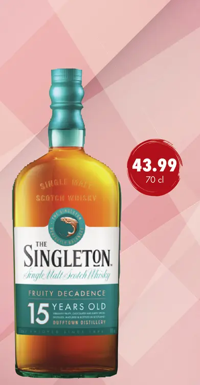 Aanbieding: Singleton Single Malt Scotch Whisky 15 Years