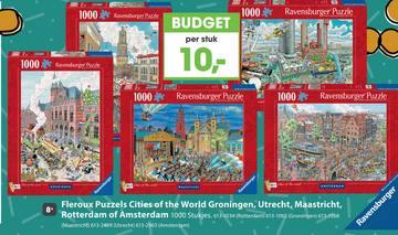 Aanbieding: Ravensburger puzzel fleroux rotterdam 1000 stukjes