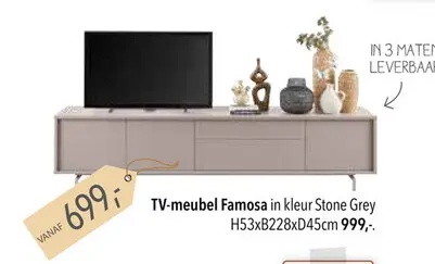 Aanbieding: TV-meubel Famosa