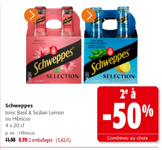 Offre: Schweppes