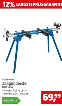 Aanbieding: Zaagonderstel