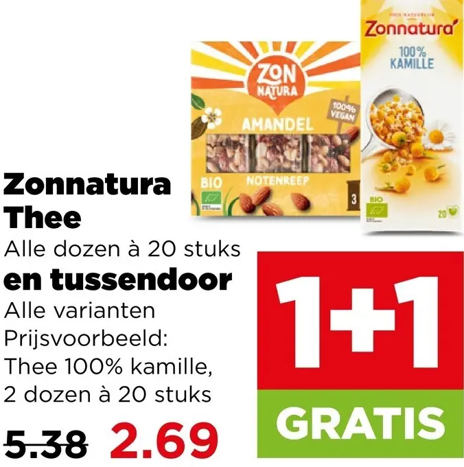 Aanbieding: Thee en tussendoor