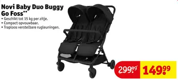 Aanbieding: Duo Buggy Go Foss