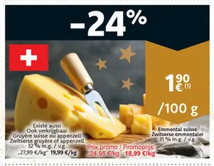 Aanbieding: Emmental suisse