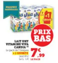 Offre: Lait uht vitamine VIVA