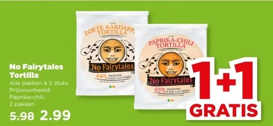 No Fairytales Tortilla