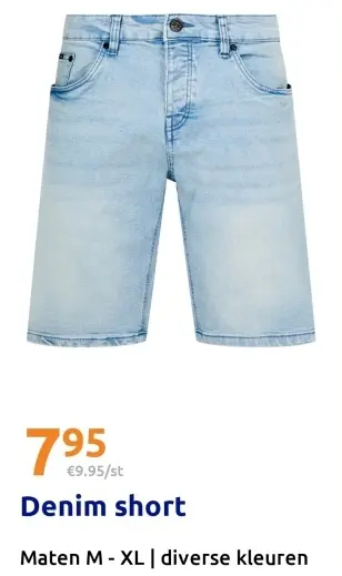 Aanbieding: Denim short