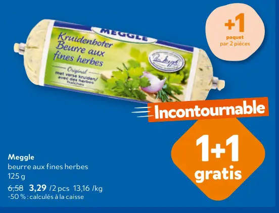 Offre: Beurre aux fines herbes