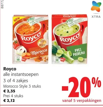 Aanbieding: Royco alle instantsoepen