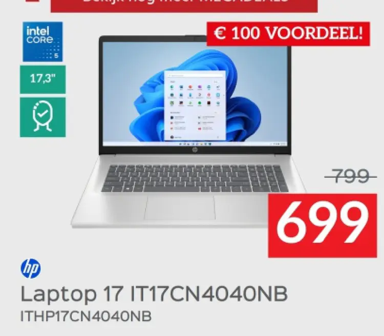 Promotie: Laptop 17 IT17CN4040NB
