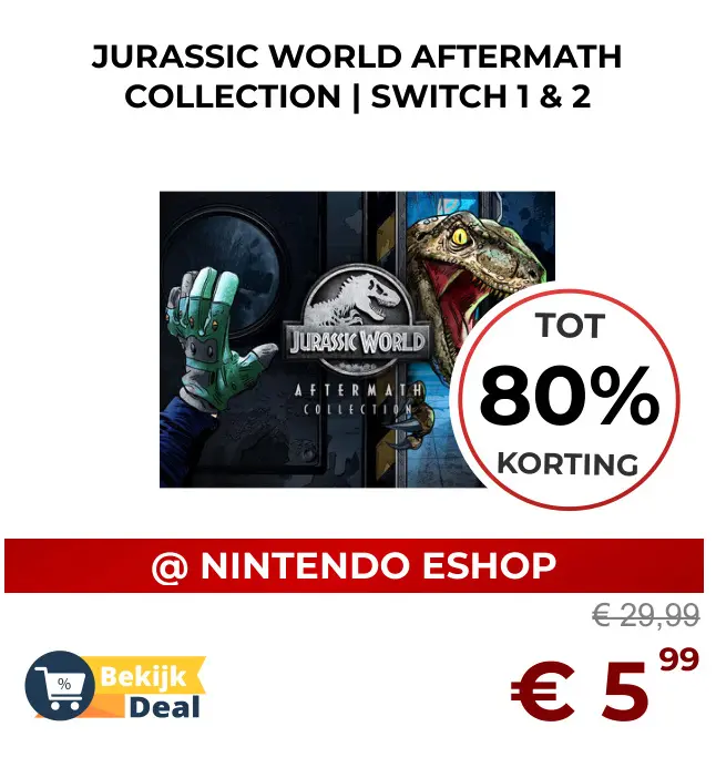 Aanbieding: Jurassic World Aftermath collection | Switch 1 & 2