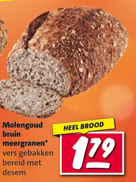 Aanbieding: Molengoud bruin meergranen